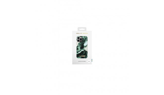 iDeal of Sweden Printed Case iPhone 12PM/13PM Golden Olive Mar