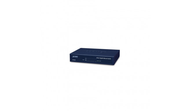 PLANET GSD-803 network switch Gigabit Ethernet (10/100/1000) Blue