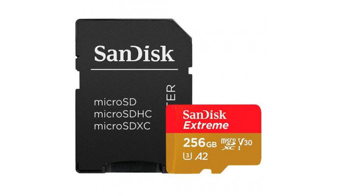 SanDisk Extreme PLUS 256 GB MicroSDXC Class 10