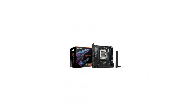 GIGABYTE B850I AORUS PRO Motherboard - AMD Ryzen 9000 Series CPUs, 8+2+1 Phases Digital VRM, up to 8