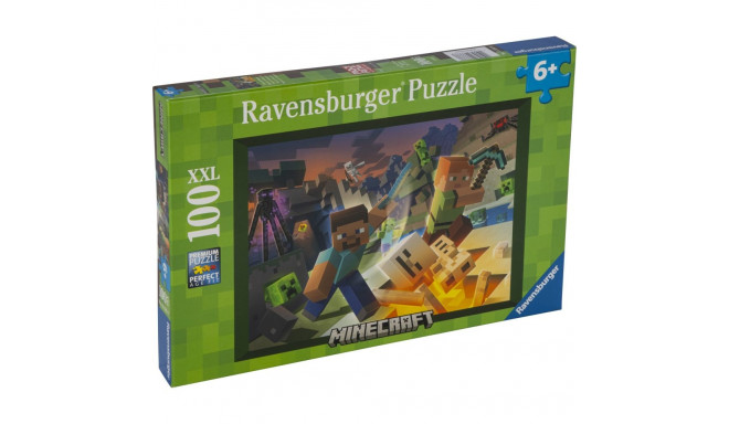 Ravensburger laste pusle Minecraft 100 tükki XXL