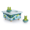 Trousselier Music Box Dancing Frogs