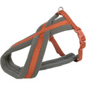 Breast harness - Trixie Premium touring harness, L: 60-100 cm|25 mm, rust