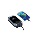 USAMS Jumpstarter Powerbank 8000mAh+ integreeritud taskulamp must ZB284ZDB01 (US-ZB284)