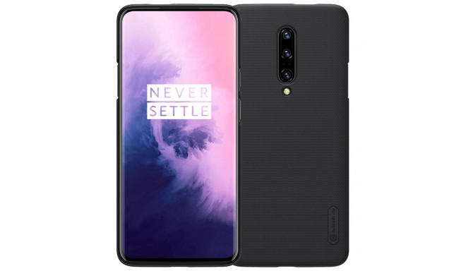 Nillkin Nillkin Frosted Shield ümbris OnePlus 7 Pro – must universaalne