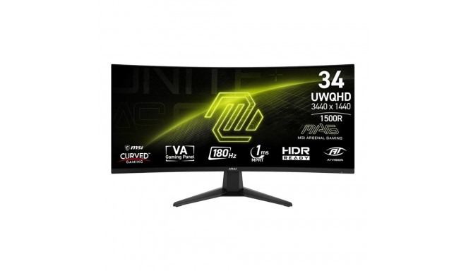 MSI MAG 346CQ - 180Hz | UWQHD | 34" | VA