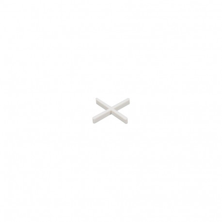 Crosses white 2 mm. 125 pcs.
