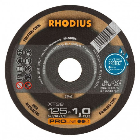 Cutting disc XT38 125x1x22.23 mm