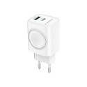 Gembird 2-in-1 20 W Apple Watch ja telefoni kiirlaadija TA-UC-PDQCW20-01-W