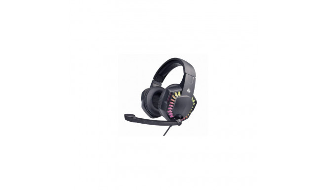 Gembird Gaming Headset with LED Light Effect Black