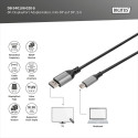 Digitus 8K DisplayPort adapterkaabel, Mini DP–DP, 2 m | DB-340106-020-S | DisplayPort–DisplayPort