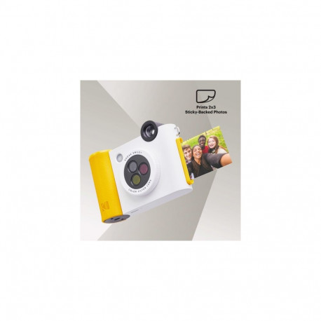 Kodak SMILE+ kohene fotoprinteriga kaamera, 2x3'', valge