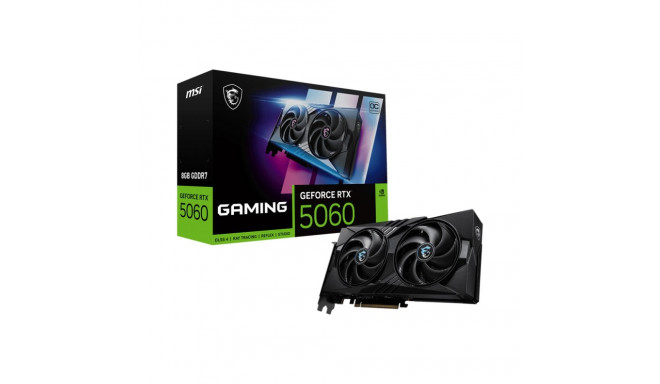 MSI GeForce RTX 5060 Gaming OC 8GB GDDR7 DLSS4 graafikakaart