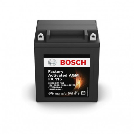 Bosch 12Ah 125A YB12A-A 134x81x160mm+-