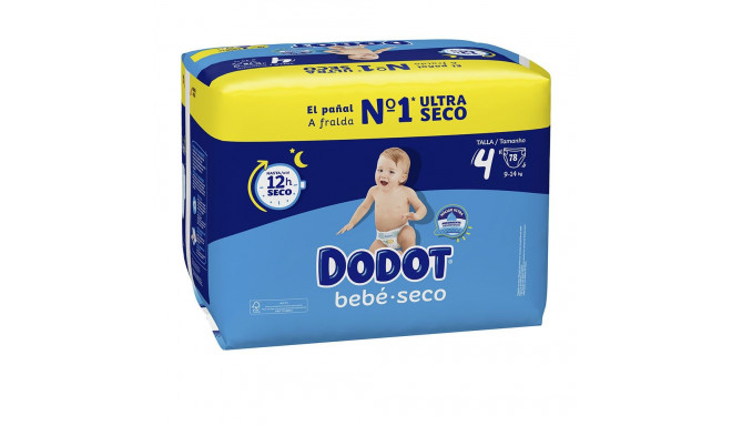 DODOT ETAPAS talla 4 pañales 9-14 kg 78 u
