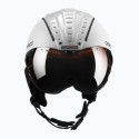 Ski helmet CASCO SP-2 Carbonic Visor valge S52-54