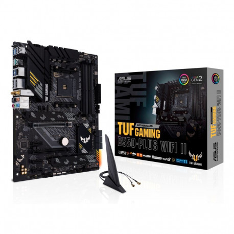 ASUS TUF GAMING B550-PLUS WIFI II AMD B550 Socket AM4 ATX