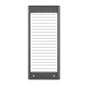 ACO CDN-17N ST (W) Backlit tenant list panel (approx. 17 entries)