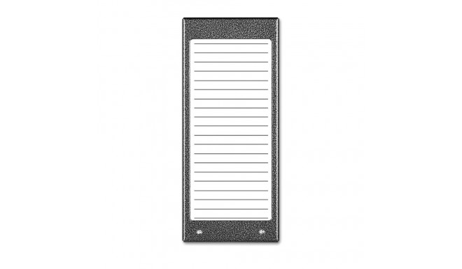 ACO CDN-17N ST (W) Backlit tenant list panel (approx. 17 entries)