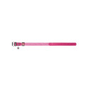 Classic Dog collar with QR code Waudog size M pink