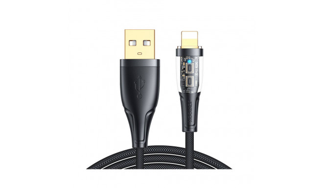 Cable to USB-A / Lightning / 2.4A / 1.2m Joyroom S-UL012A3 (black)