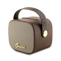 Guess - Guess Mini Bluetooth Speaker PU 4G Strap Brown