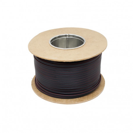 4112# Przewód smyp 2 x 0.75 czarny (100 tk.)