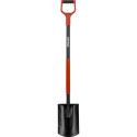 Szpadel prosty premium hartowany trzon metal.,1200mm proline