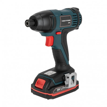 Zakrętarka udarowa 20V li-ion 0-2400/min 150Nm 2akut 1h laadija