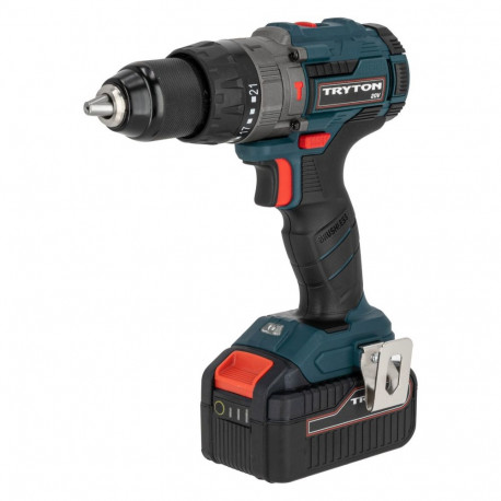 Wiertarko-wkrętarka 20v, harjadeta, 2x4ah, laadija 1h, 50nm