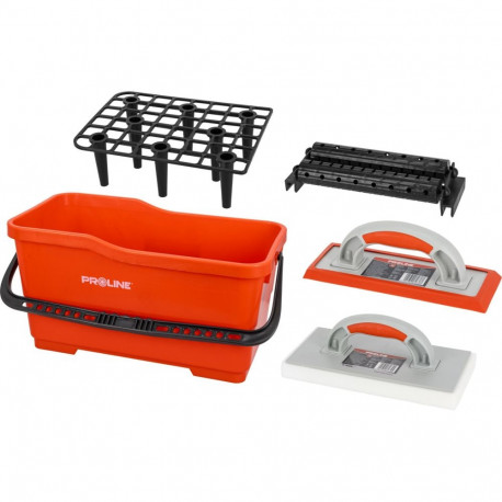 Kpl.glaz.:w22l, lühike, rullikud, kummist käsnaga proline kartong