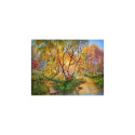 Diamond mosaic - Birches by the Stream