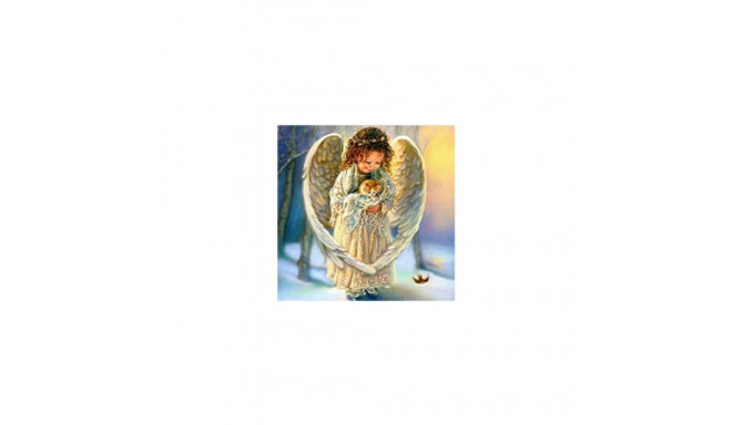 Diamond mosaic - Angel with a Kitty