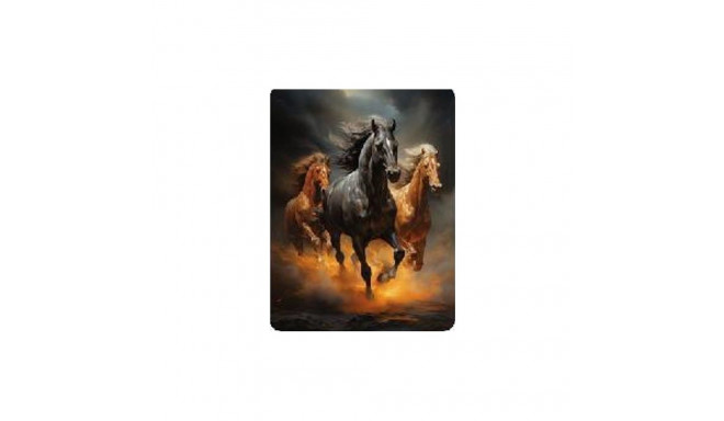 Diamond Mosaic - Three Galloping Horse