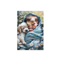 Diamond Mosaic - Baby and Puppy