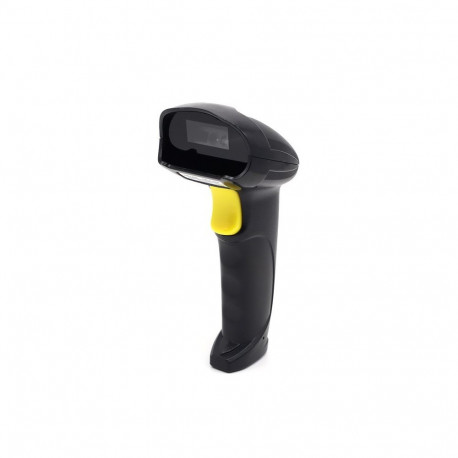 Wireless Barcode Scanner - Qoltec 50856 1D 2D 2.4GHz Black