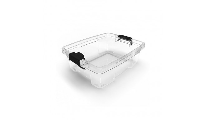 BOXSTORAGE Q-LEAR 3,5 l kaanega hoiukast 3x23x10 cm