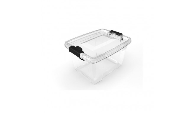 BOXSTORAGE Q-LEAR 12L kaanega hoiukast 43x32x14cm