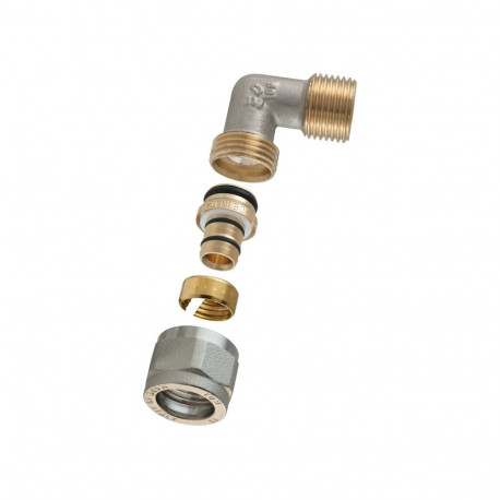 Lahtivõetav keermega põlv 1475E 16X3/4IN M