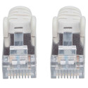 Intellinet Network Patch Cable, Cat7 Cable/Cat6A Plugs, 15m, Grey, Copper, S/FTP, LSOH / LSZH, PVC, 