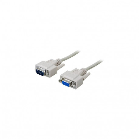 Deltaco DEL-38H serial cable Grey 15 m DB-9
