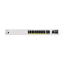 CISCO Catalyst 1300 24-portine lüliti / 8-portine 2.5GE + 16-portine 1GE PoE+ 375W toiteeelarvega 4 