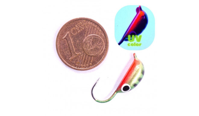 Ice Fishing Jig Spider Riga Banana 6mm/2.25g 118