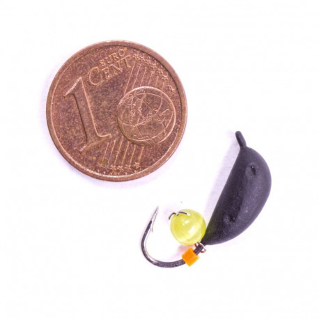 Ice Fishing Jig Spider Riga Banana 6mm/2.25g BN/Y