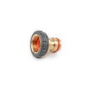 BRASS SOFT Kraanadapter sisekeermega 1/2", messing