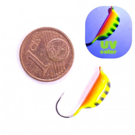 Ice Fishing Jig Spider Riga Banana 6mm/2.25g 22