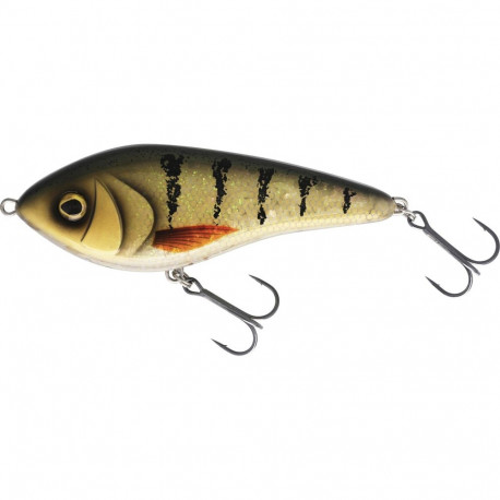 Vobler Swim Glidebait 10cm/31g Low Floating 3D Amber Perch