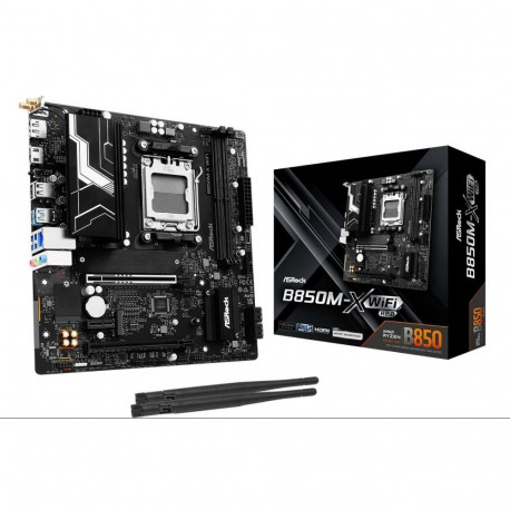 Asrock B850M-X WiFi R2 AMD B850 Socket AM5 micro ATX emaplaat