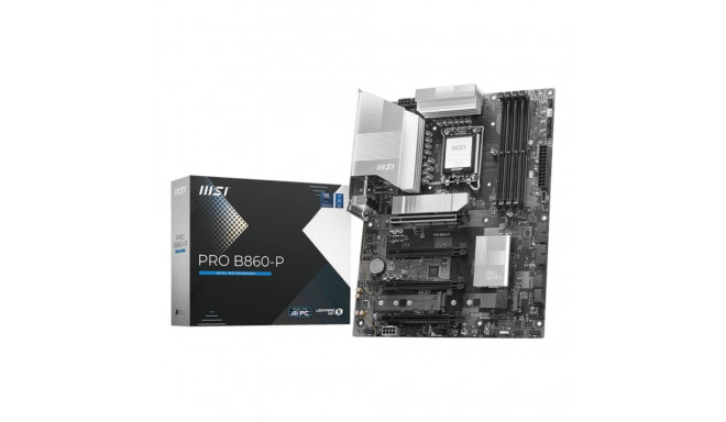 MSI PRO B860-P emaplaat Intel B860 LGA 1851 (Socket V1) ATX