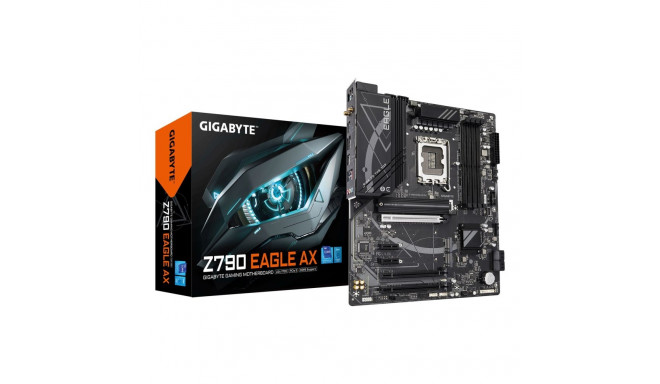 GIGABYTE Z790 EAGLE AX emaplaat - toetab Intel Core 14. põlvkonna protsessoreid, 12+1+1 faasi digita
